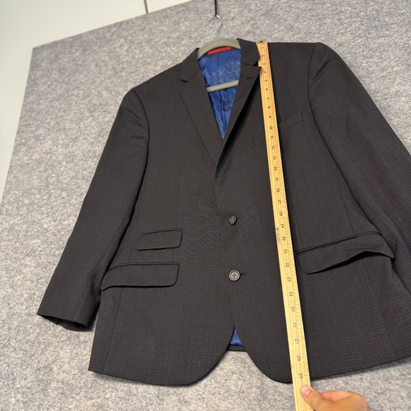 Ted Baker London Charcoal Gray Wool Blend Sport Coat Blazer Jacket Men’s 44R - Picture 4 of 12